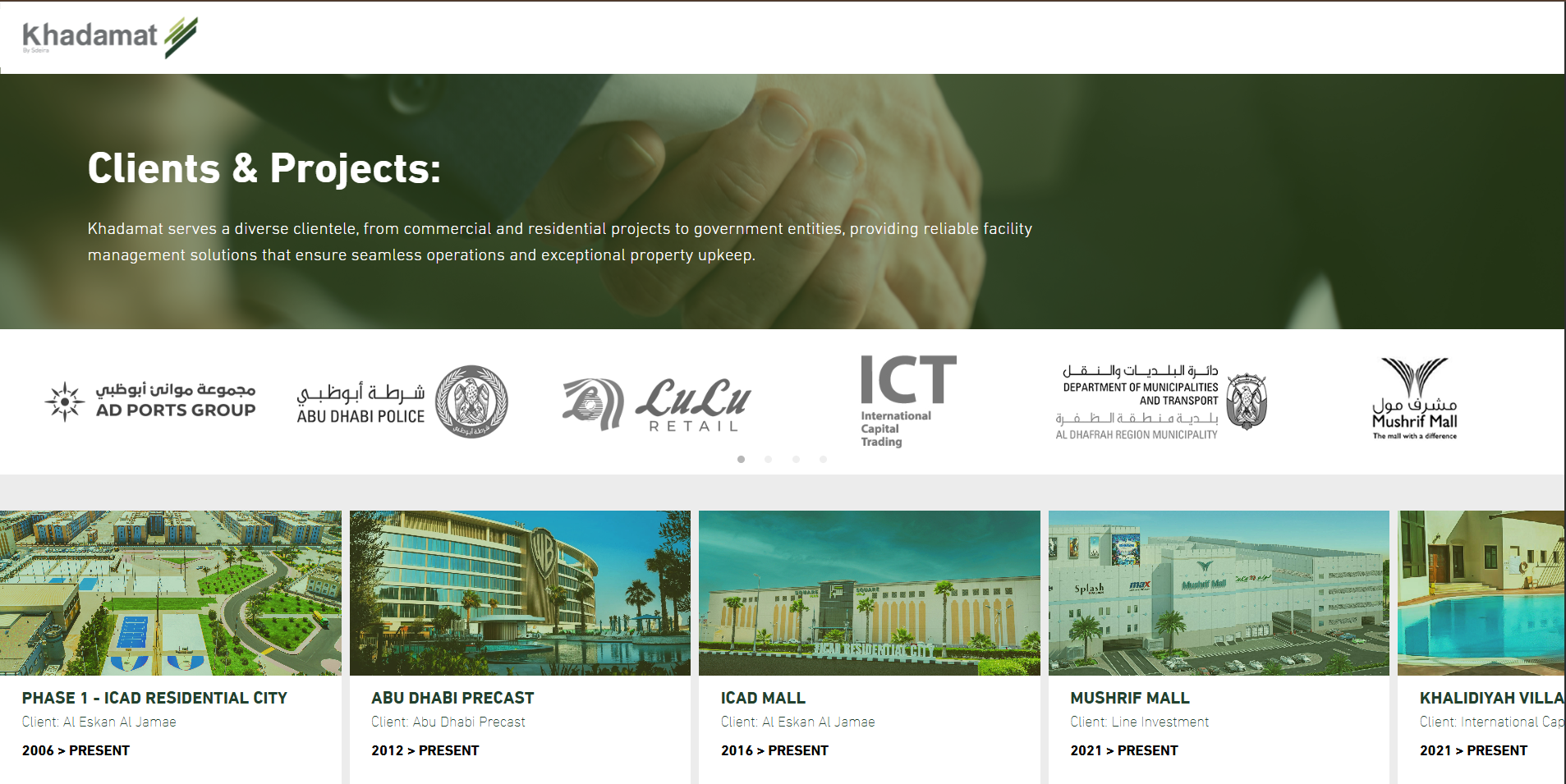 Smart Facilities Management & Asset CAFM Portal website preview