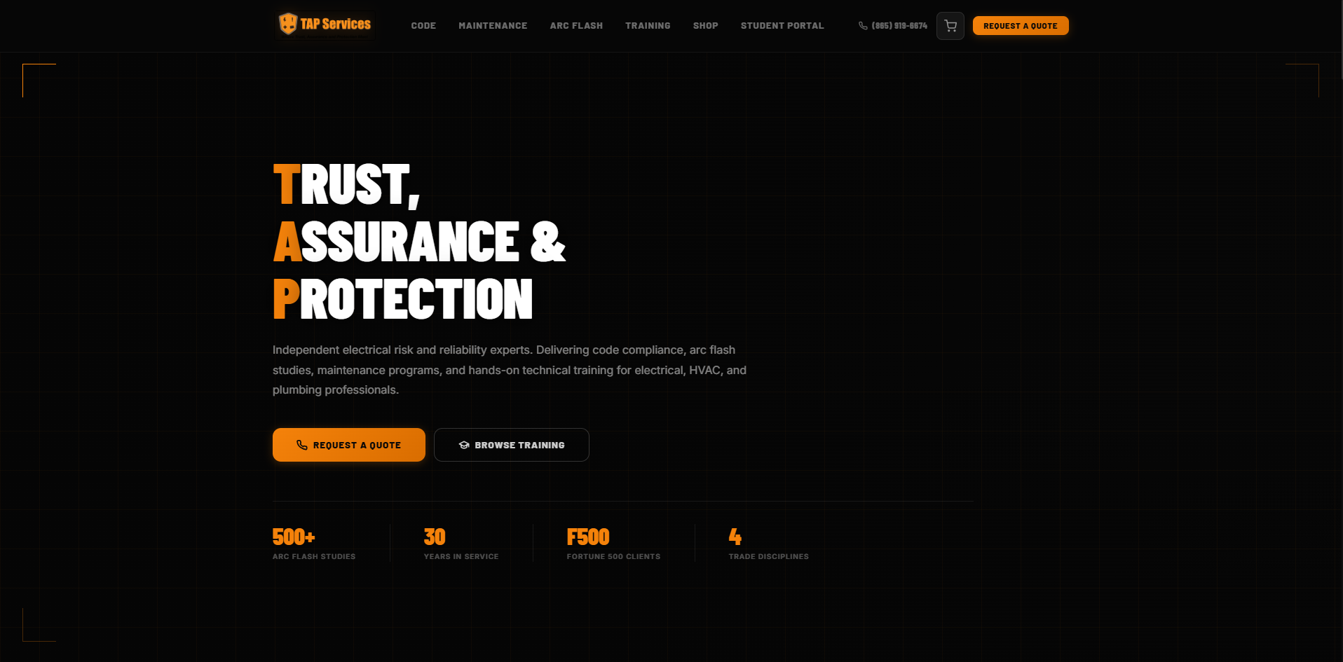 Unified Custom LMS & Student Ecosystem for Tapsvs website preview